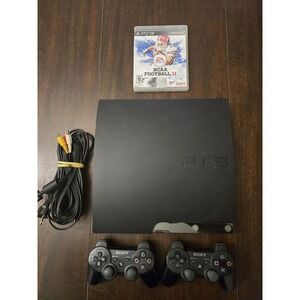 Sony PlayStation 3 PS3 Slim 160GB Console Bundle Tested